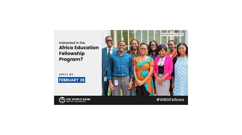 World Bank Group Africa Education Fellowship Program Naciones Unidas