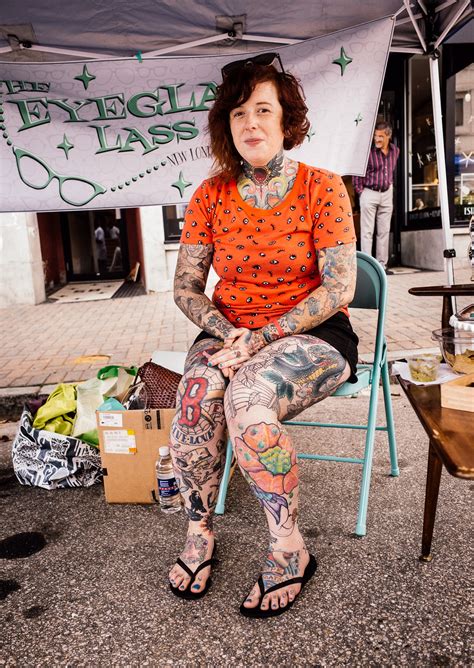 Heavily Tattooed Women 2 Flickr