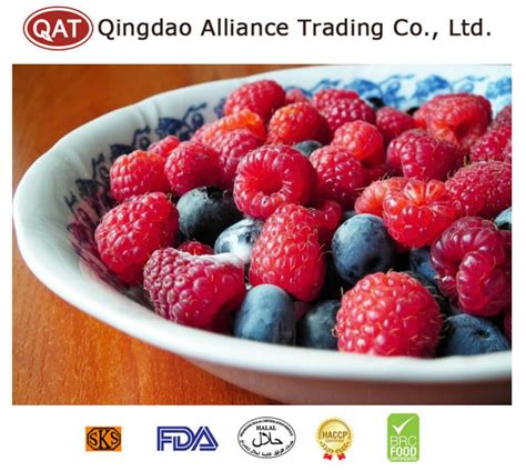 Chinese Factory Exports IQF Frozen Fruits Frozen Mixed Berry With Brc