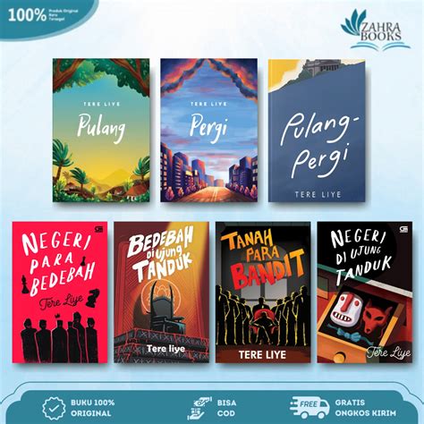 Jual Novel Seri Aksi Karya Tere Liye Pulang Pergi Pulang Pergi