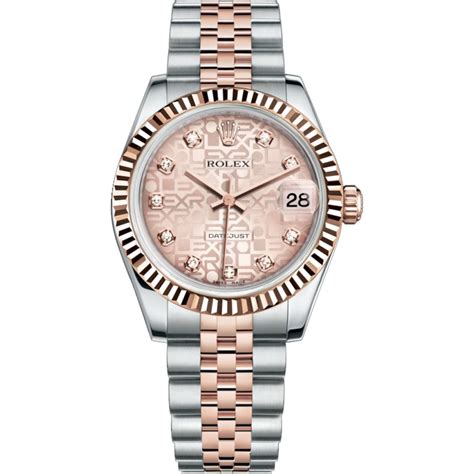 Rolex Datejust 31 Pink Jubilee Dial Watch 178271 Pnkjdj