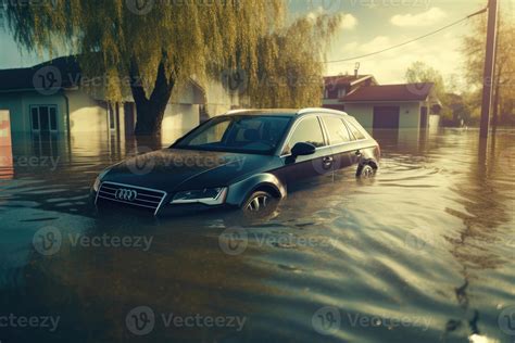 Car Swamped In Flood Water 26440304 Stock Photo At Vecteezy