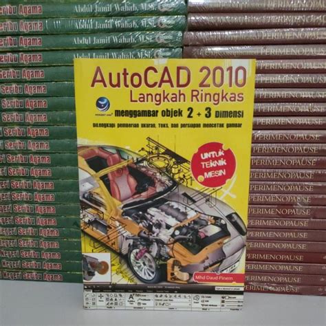 Jual Buku Murah Original Buku Autocad Langkah Ringkas Menggambar