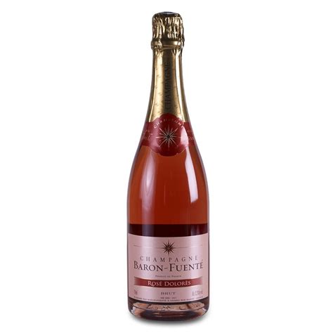 BARON FUENTE AOP Champagne Rosé Dolorès brut 75cl pas cher Auchan fr