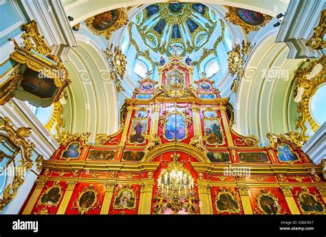 Kyiv Ukraine May 18 2021 Historic St Andrews Church Boasts Ornate