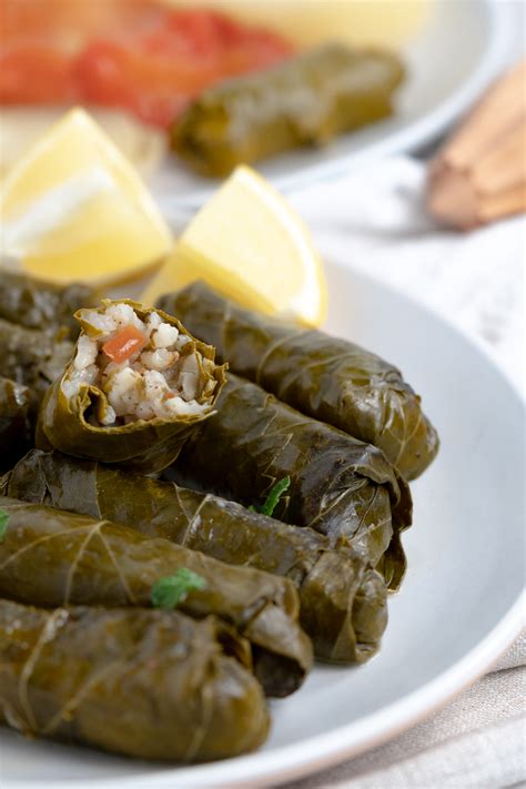 Warak Enab (Stuffed Lebanese Grape Leaves)