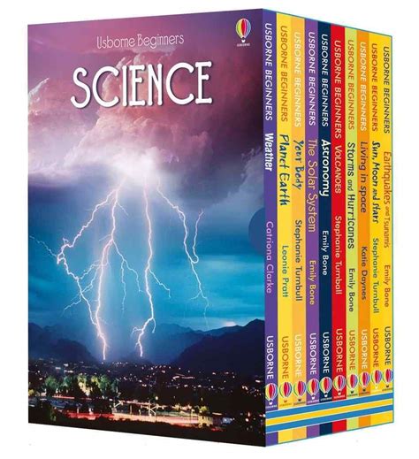 Usborne Beginners Science Series 10 Books Children Collection Hardback