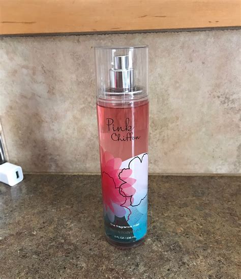 Full Size 8 Fl Oz Pink Chiffon Bath And Body Works Mist Spray 98 Full I Ship Fast From Nj