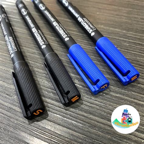 Staedtler ปากกาเขียนซีดี Permanent ลบไม่ออก Shopee Thailand