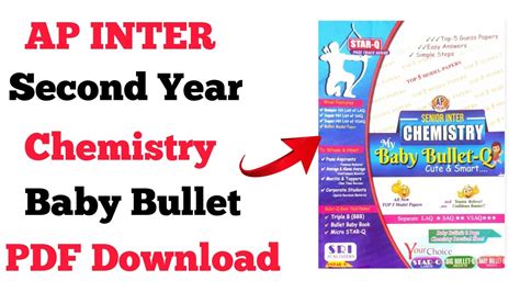 Ap Inter Second Year Chemistry Baby Bullet Pdf YouTube