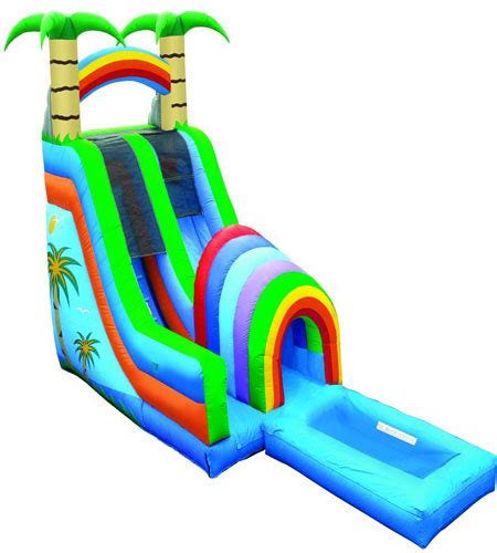 18 Foot Funnel Tunnel Water Slide Rentals - Big Air Jumpers Colorado