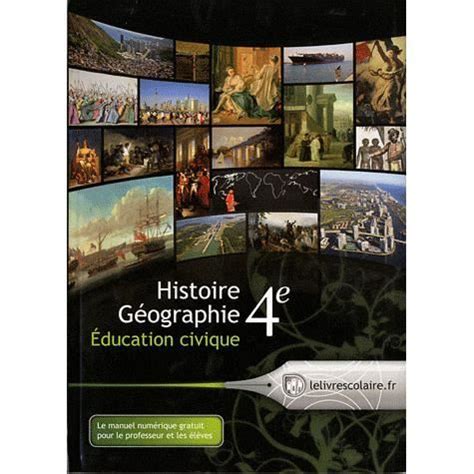 Histoire G Ographie Education Civique E Achat Vente Livre Emilie