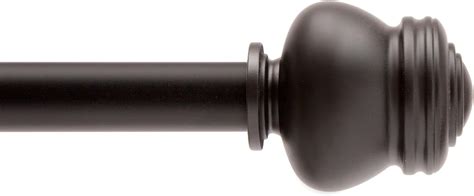 Kenney Glendale Standard Decorative Window Curtain Rod 48 86 Inch