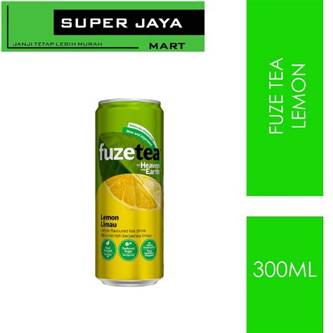 Fuze Tea Lemon Passion Fruit Jasmine Green Tea 300ml Shopee Singapore