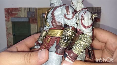 unboxing video review en español de figura bootleg replica neca kratos