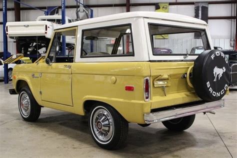 1973 Ford Bronco 53390 Miles Medium Bright Yellow Suv 302cid V8 3 Speed