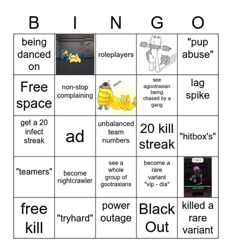 B I N G O Bingo Card