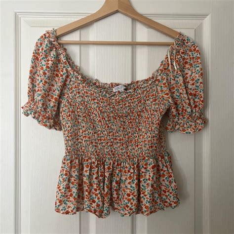 Patrons Of Peace Floral Top Size S Bought From Depop