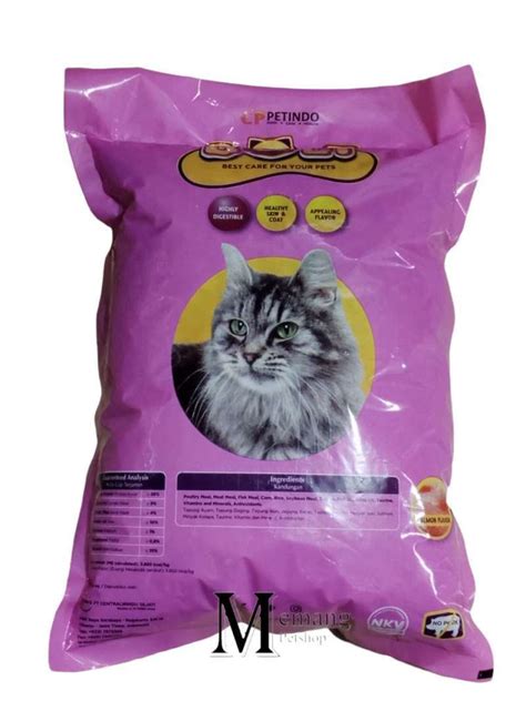 Jual Makanan Kucing Bolt Salmon Cat Food Repacking Kg Bolt