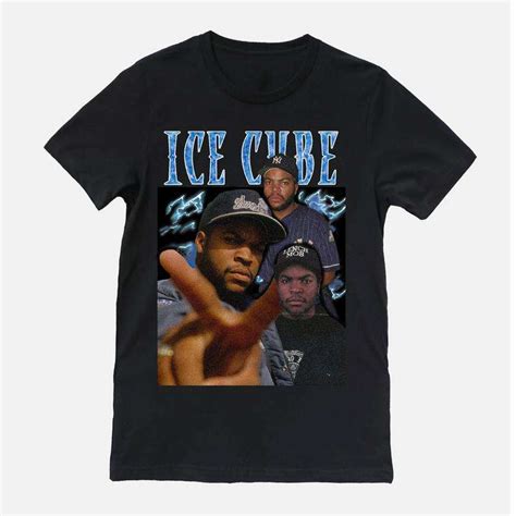 Ice Cube Vintage Retro Style Rap Music Hip Hop T Shirt