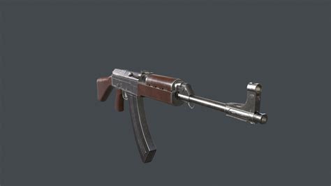 3D Model Vz58 Assault Rifle VR AR Low Poly CGTrader