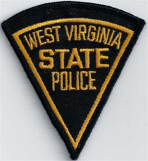 West Virginia State Police Shoulder Patch Iron Or Sew On Patch Ebay