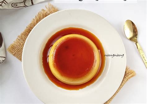 Resep Puding Karamel Kukus Puding Custard Jepang Oleh Niung Niung