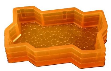 Zig Zag Pvc Rubber Paver Mould Thickness Mm At Rs Piece In