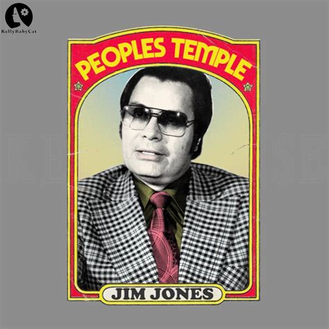 Jim Jones Peoples Temple Retro Style Fan Art Design PNG, Dig - Inspire ...