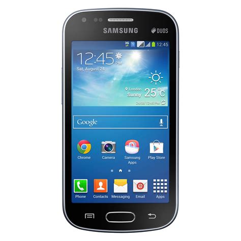 Samsung Galaxy S Duos Gt S Noir Mobile Smartphone Samsung Sur