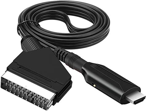 Sporgo C Ble P Ritel Vers Hdmi Adaptateur P Ritel Vers Hdmi