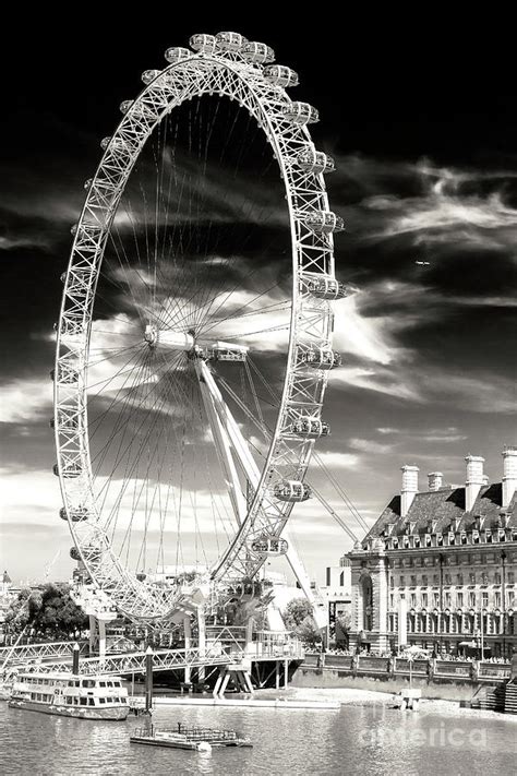 Vintage London Eye Day Photograph By John Rizzuto Fine Art America