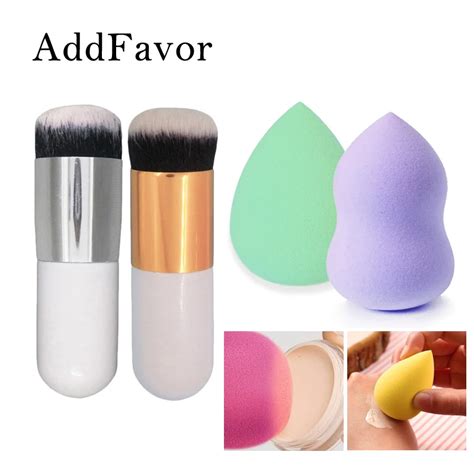 Buy Addfavor Makeup Brushes Sponge Set Kit Cream Foundation Brush Concealer