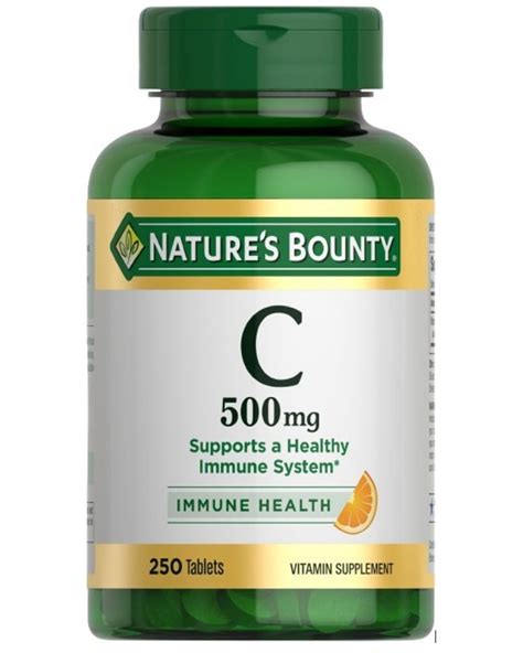 Mua Vitamin C Supports A Healthy Immune System Vitamin Supplement 500mg 250 Tablets Trên