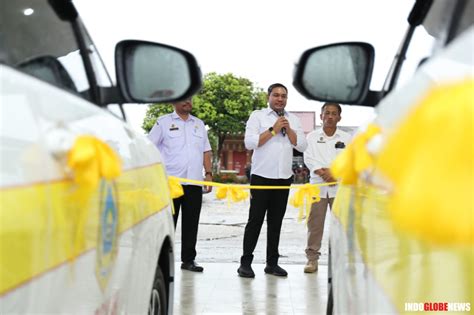 Bupati Pakpak Bharat Hari Ini Meresmikan Launching Pemakaian Dua Unit