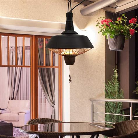 Outsunny Outsunny 2100W Outdoor Ceiling Mounted Halogen Electric Heater