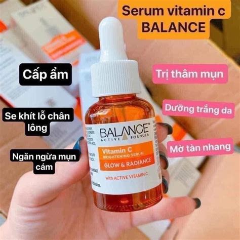 Serum Làm Sáng Da Vitamin C Balance Active Formula 30ml Mỹ Phẩm MeeA