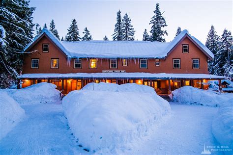 Winter, National Park Inn, Mount Rainier, Washington, 2017 | Steve G ...