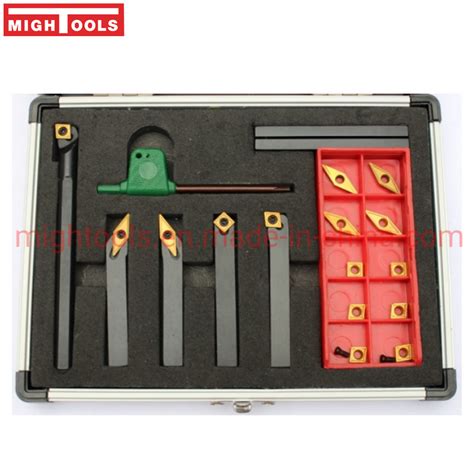 Pc Indexable Carbide Turning Tool Set Svlcl Svjcr Ssdcn Sclcr S Sclcr