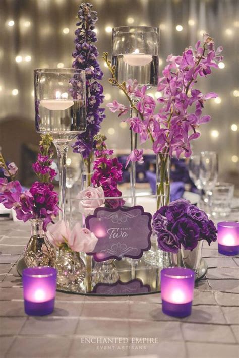 Lavender Wedding Check Out These Decor Ideas For Your Celebration Purple Wedding Centerpieces