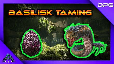 Basilisk Taming Ep Ark Survival Evolved Aberration Youtube