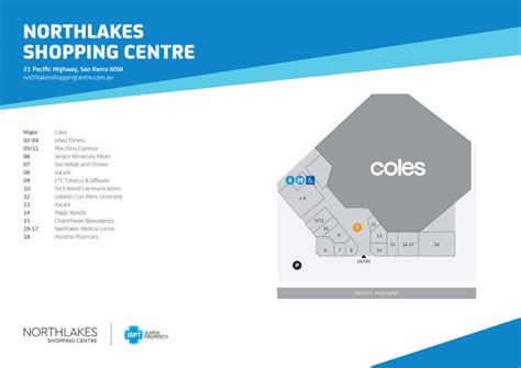 Centre Plan | North Lakes Shopping Centre