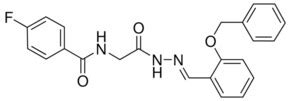 N 2 2 2 BENZYLOXY BENZYLIDENE HYDRAZINO 2 OXOETHYL 4