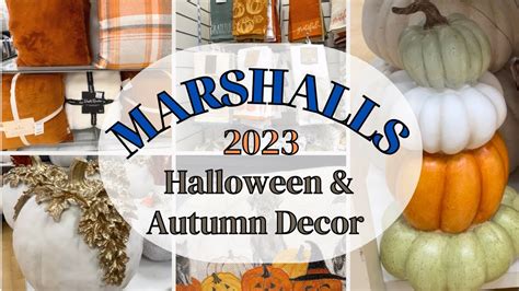 MARSHALLS HALLOWEEN AUTUMN DECOR 2023 Part 1 Shop With Me YouTube