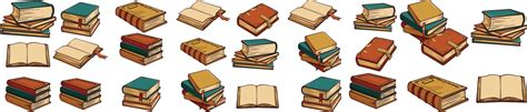 Book Icon Set 3607400 Vector Art At Vecteezy