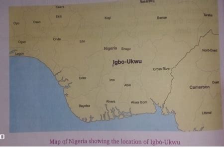 Lesson Note On Historical Sites In Nigeria Igbo Ukwu History Jss