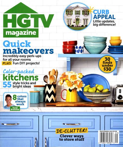 HGTV MAGAZINE Naked Decor