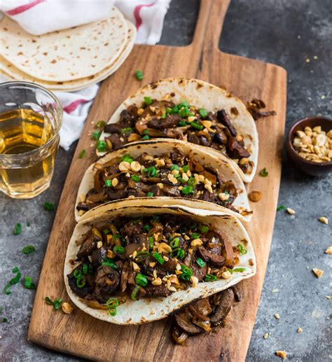 Mushroom Tacos The Best Vegetarian Taco Recipe