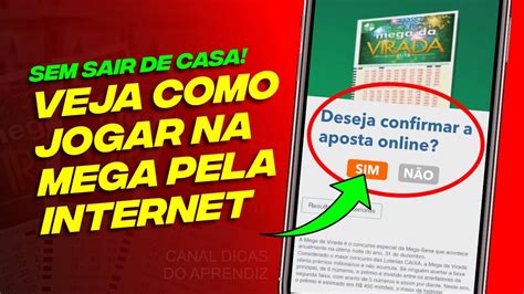 Como Jogar Na Mega Sena Da Virada Pela Internet 2023 2024 No Celular