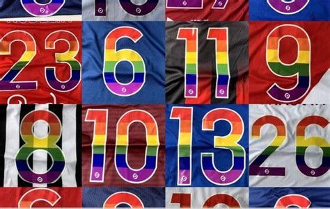 Journ E Mondiale Contre Lhomophobie Les Maillots De Ligue Et Ligue